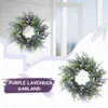 Decorative Flowers 1pc 30cm Artificial Green Plant Flower Wreath And Garlands Simulation Garland Home Office Decoration Modern #10