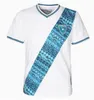 23 24 Guatemala National Team Mens Soccer Jerseys 2023 2024 LOM OSCAR SANTIS ANTONIO LOPEZ Accueil Blanc Bleu 3ème Chemises de football hommes à manches courtes