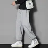 Proste męskie spodnie jogger ciężarowe relaksowane joggery wierzchołek High Street Dresstring Spits Men Casual Harem Cargo Spodnie długie sporne spodnie Mężczyzny Mężczyzny 4xl 4xl