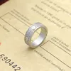 2023 Women Wedding Rings عالية الجودة 316L من Titanium Steel Jewelry