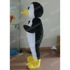 Jul härlig Penguin Mascot Costumes Halloween Fancy Party Dress Cartoon Character Carnival Xmas Advertising Birthday Party Costume Outfit