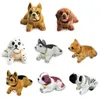 New Car shaking head dog ornaments accessories pet dashboard dolls automatic shaking head toy nodding dog car interior decoration