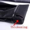 Women's Pants Sexy PU Zipper Push Up High Rise Waist Pencil Faux Leather Women Matte Leggings Capris Club Dance Wear F31