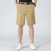 Herrshorts högkvalitativa sommardesigner märke mode casual korta lossa shorts män byxor grå bekväma byxor herrkläder 230428