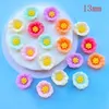 Obiekty dekoracyjne figurki 30pcs kawaii urocze mieszane kwiaty płaskie z backbeny kabochony Scrapbooking DIY Rzemiosła dekoracja akcesoria e199 230428