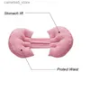 Zwangerschapskussens Multifunctionele katoenen moederschap U-vorm Zwangere vrouwen Buiksteunkussen Zijslapers Zwangerschap Lichaamskussens voor moederschap Q231128