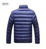 Doudoune pour hommes, manteau d'hiver ajusté, col montant, en coton, du fabricant directement bdck