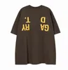 2024 Erkek Tişörtleri Kadın Galerileri Tee Depts T-Shirts Tasarımcı Pamuk Üstleri Günlük Gömlek Polos Giysileri Moda Giysileri Grafik Tees Boyutu XS-XL