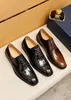 New 2023 Men Brand Designer Wedding Business Office Career Party Dress Shoes Mens Fashion Genuine Leather Walking Flats Size 38-45