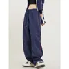 Pantaloni da donna MEXZT S-4XL Pantaloni sportivi a righe Donna Y2K Gamba larga oversize Cargo Streetwear Harajuku Baggy Pantaloni sportivi Pantaloni sportivi