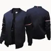 Herrenjacken Männer Casual Solide Jacke Langarm Slim Fit Sport Outdoor Tops Mäntel Schwarz Weiß Y2k Streetwear Mantel Für Männer Herbst Winter