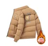 Bomullsplankläder Hot Sale Top Mens Down Jackets Designer Coat Mens Parkas Fashion Matching Mönster Vinter Bomull vadderade kläder Keep Warm