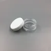1 ml/1 g plastikowy pusty słoik próbka kosmetyczna przezroczystą garnek akryl makijaż cień do powiek balm gwoździe