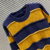 2023メンズデザイナーセーターレディースセーター女性男性セーターセータープルオーバーイタリアスタイル因果型薄いカップ