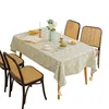 Nappe de table en tissu de table à manger de style nordique ins, avec café en coton et lin frais japonais haut de gamme, 231127