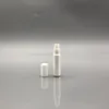Bottiglia vuota di profumo spray in plastica 2ML / 2G Contenitore cosmetico campione riutilizzabile Mini piccolo atomizzatore rotondo per lozione Pelle più morbida Campione Whlri