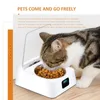 Alimentazione Alimentatore Automatico Intelligente per Animali Domestici in Acciaio Inox per Ciotola di Cibo per Cani Dispenser di Cibo per Gatti Forniture per Animali Domestici Coperchio dell'Interruttore del Sensore a Infrarossi 5G