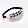 External Frame Packs 6pcs Waist Bag for Man Woman PU Leather Outdoor Fashion Colorful Sports Multilayer Fanny Pack For Traveling Running Partying 230427