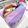 Cosmetic Bags Cases Large Capacity Women s Bag Letter Sticker Ladies Nylon Make Up Case Travel Storage Portable Female Purse Handbags 231127