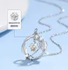 Pendants Mobius necklace female 999 sterling silver pendant light luxury niche to send girlfriend birthday Tanabata Valentine's Day gift