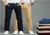 Whole New Arrival Men Pants Men039s Slim Fit Casual Pants Fashion Straight Dress Pants Skinny Smooth Full Length Trousers4862246