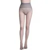 Party Supplies Big Size Sexy Oil Seamless Five Toe Abdomen Drawing Butt-lifting Fingers Stockings Pantyhose See Through Clubwear Sex Tight