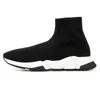 balencaigas Designer Casual Sock Shoes Women Mens Balenciaga Speed Trainer 2.0 Graffiti Black White Bottoms Flat Loafers【code ：L】Socks Sneakers Trainers