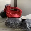 Anj Botegss Bag MINI Jodie Ventss Женская сумка Металлическая плетеная сумка-облако ярких цветов с логотипом BLUZ5LLZ