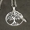 Collane con ciondolo Albero della vita Mamma Tu sei il cuore La nostra famiglia Steampunk Gotico Fertilità Dea Girocollo Gioielli da donna Regalo