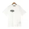 Designer of Luxury T-shirt Brand Palms Angels Angel T-shirt PA Lettre de pulvérisation à manches courtes Men et femmes Pure Cotton City Limit Tee Tee F5