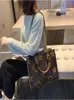 2023 Totes designer bags trend color matching black Embossing design fashion ladies handbag purse large capacity casual top lady Dinner bag