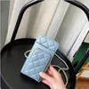 Cep telefonu çantası tasarımcısı net kırmızı deri mobil gelgit yepyeni küçük xiangfeng zil cowhide çok fonksiyonlu mini crossbody çanta