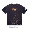 Lanvin Top-Qualität Herren-Engel-T-Shirts mit kurzen Ärmeln, Palmen-Stickerei, Anti-Falten-Mode, lässige Herrenbekleidung, T-Shirts, Lanvin-Hemd 778 724