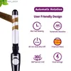 Lockenstäbe Long Barrel Curling Iron Instant Heat Ceramic Wand Curler 1 Zoll Dual Voltage Crimping Curling Iron Best Hair Waver für Beachy Q231128