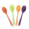Dinnerware Sets Colorful Silicone Salad Spoon Frying Shovel Non Stick Grade Rice Kitchenware Baking Cooking Mixing Tools