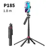 Selfie Stick Bluetooth télécommande à main trépied tête Photo Mobile en direct Streaming support stabilisateur trépied