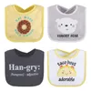 Lätzchen, Spucktücher, Frottee-Lätzchen-Set für Babys, Jungen oder Mädchen, Unisex, zum Füttern, Zahnen, Sabbern, Drop-Lieferung Amy2S