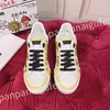 2023 Ny topp Hot Designer Casual Shoes Calf Leather Sneaker Fashion Lady White Flat Platform Runners Trainers For Mens Shoes Sneakers