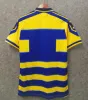 95 97 98 99 2000 Parma retro piłka nożna 98 99 00 Fuser Baggio Crespo Ortega Cannavaro Football Shirt Buffon Thuram Futbol Camisa Camisa