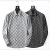 2023 Herrenhemd Luxurys Designermode Herrenmode Casual Business Shirtsa Classic Man Dress Shirts Herren Langarm Marke Fashions Spring M-4XL