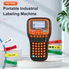 PS-100E Industrail Labeling Machine Auto Cutting Wireless Labeller Simialar as Brother P-Touch Label Printer TZE231テープ