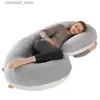 マタニティ枕2-in-1多機能デザイン取り外し可能なu型妊娠妊娠枕フルボディサポートQ231128