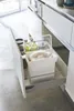 Geschirr luftdichter Behälter mit Messbecher WH platzsparende weiße Lunchbox in Einheitsgröße für Kinder Luncheras Para Alimentos Anime