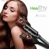 Curling Irons Onda Profunda 32MM Cabelo Curling Irons Três Tubos Curler Pro Hair Curling Iron Para Salon Home Cerâmica Curling Wand Curl Bar Q231128