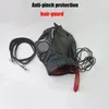 Adult Toys BDSM Mask Blindfold Leather Breathing Hole Role Playing Hood Padded over Mouth and Ears Bondage Sex Toys For Couples 231128