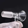 Nargile için Kalın Cam Kase 14mm Erkek Eklem Huni Kaseleri Tütün Bong Yağ Dab Teçhizat Yanan Su Borusu