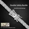 Chain Smyoue 4mm Tennis Bracelets for Women 100% 925 Sterling Silver Gemstone Bangle Wedding Sparkles Lab Diamond Bracelet 231128