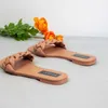 Sandals Z Brand Design Woman Shoes 2023 Summer خارج LSLIDES OPEN OPEN TEE منسوجة على الشاطئ