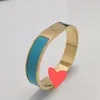 Designer Love Email Armbanden Boerbakken Sieraden Cuff voor heren dames