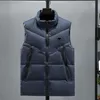 Men Fashion Vests Winter Down Vest Quality Womens Outerwear Mens Parkas Unisex Coats Contrast Color Casual Letter Pattern M L XL XL 3XL 4XL 5XL 6XL 7XL 8XL